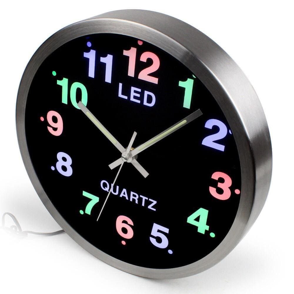 Modern Rectangular Digital LED Clock