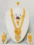 Coin-Style Long Necklace Set