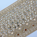 Dense Floral Teardrop Lace - 4852TL