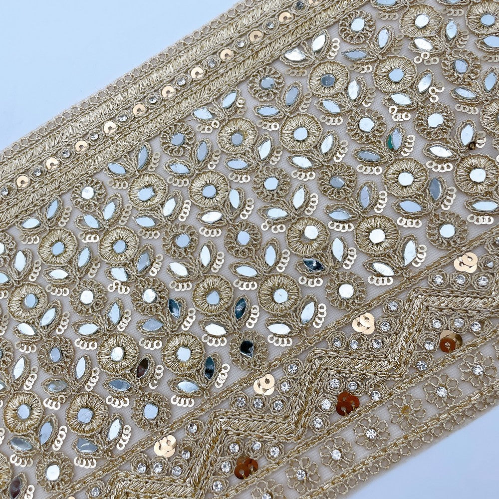 Dense Floral Teardrop Lace - 4852TL