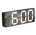 Round Digital Time Date Temperature Clock