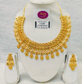 Traditional Floral Drop Necklace Set